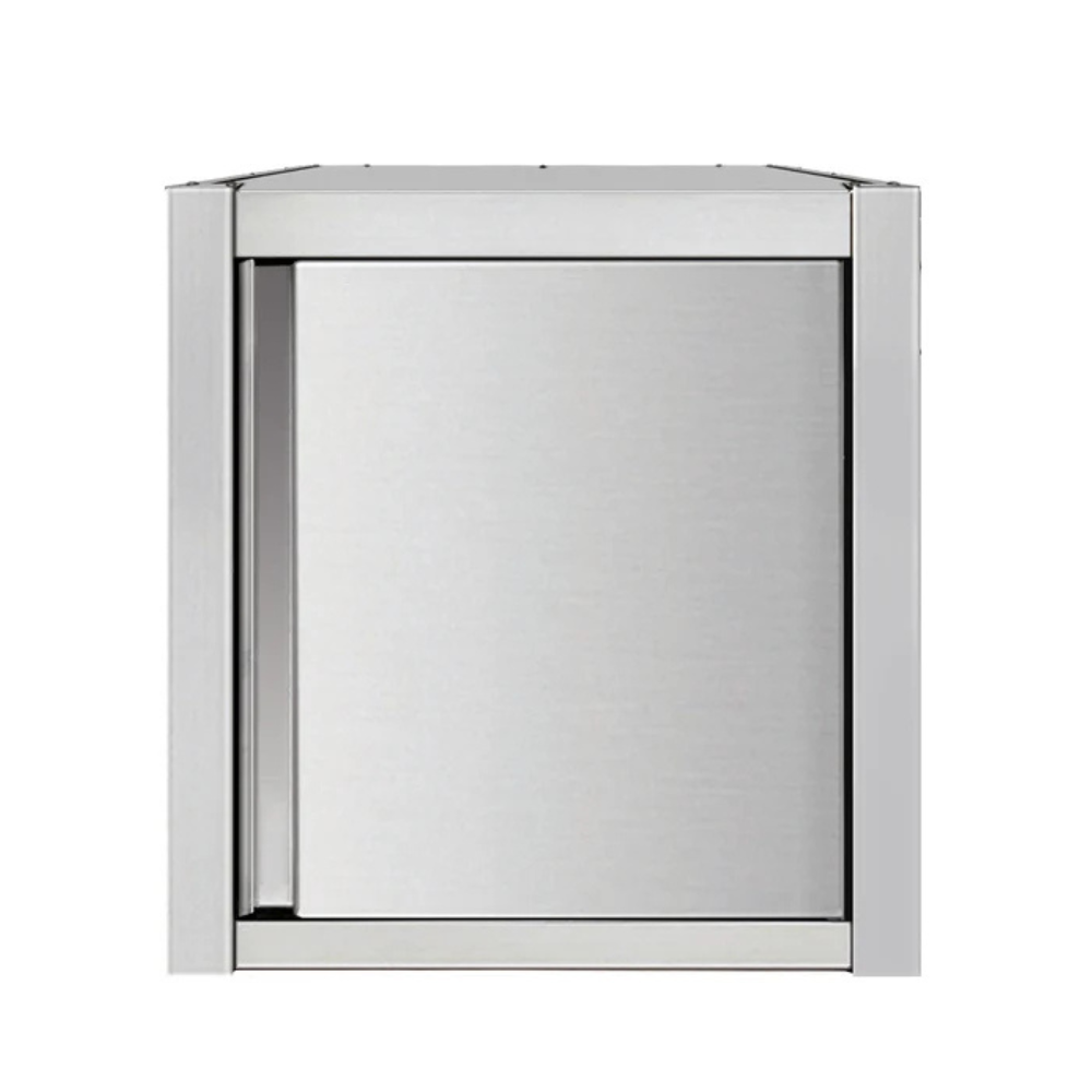 Placard mural en inox - porte battante, 600 x 400 x 650 mm